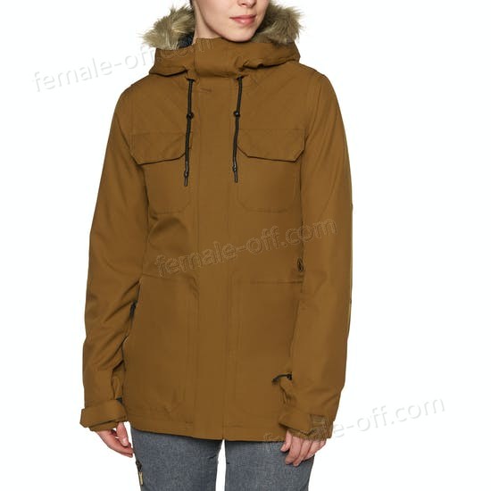 The Best Choice Volcom Shadow Insulated Womens Snow Jacket - -0
