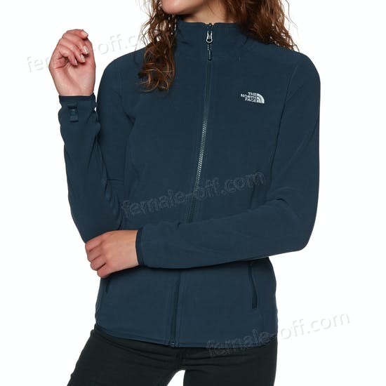 The Best Choice North Face 100 Glacier Full Zip Womens Fleece - -0