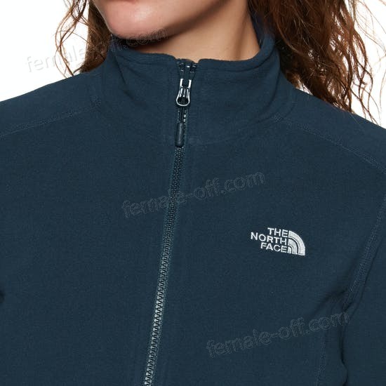The Best Choice North Face 100 Glacier Full Zip Womens Fleece - -1