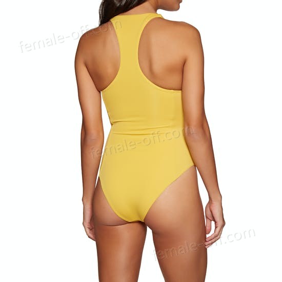 The Best Choice RVCA Solid Lace Front One Womens Swimsuit - -2