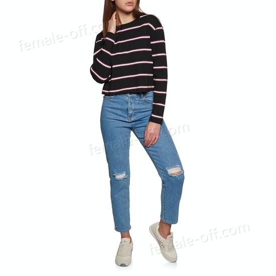 The Best Choice SWELL Swell Cropped Womens Long Sleeve T-Shirt - -1