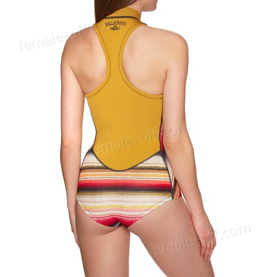 The Best Choice Billabong Salty Dayz 1mm Front Zip Sleeveless Shorty Womens Wetsuit - -2