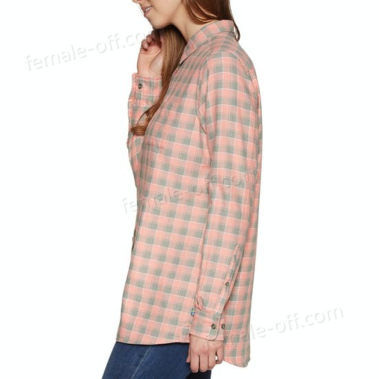 The Best Choice Fjallraven High Coast Flannel Womens Shirt - -2