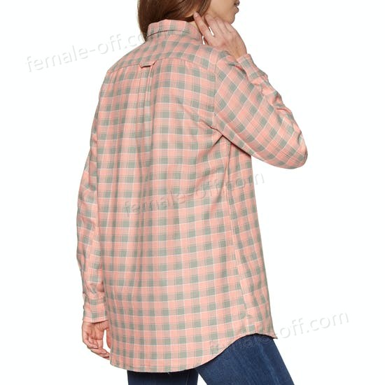 The Best Choice Fjallraven High Coast Flannel Womens Shirt - -3