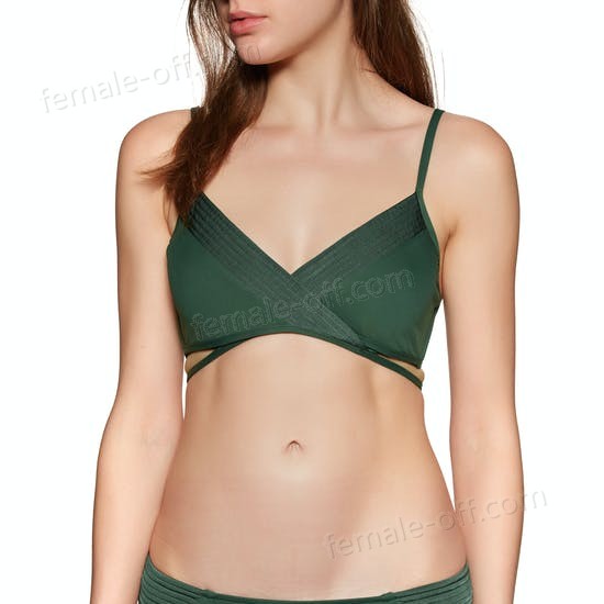 The Best Choice Seafolly Quilted Wrap Front Booster Bikini Top - -0