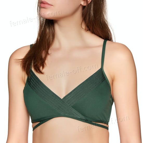 The Best Choice Seafolly Quilted Wrap Front Booster Bikini Top - -2
