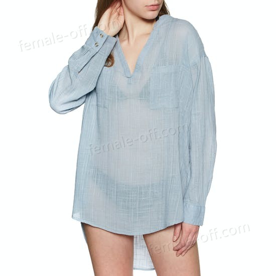 The Best Choice Rip Curl Koa Beach Cover up Womens Shirt - -0