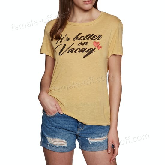 The Best Choice Amuse Society Sol In Love Knit Womens Short Sleeve T-Shirt - -0
