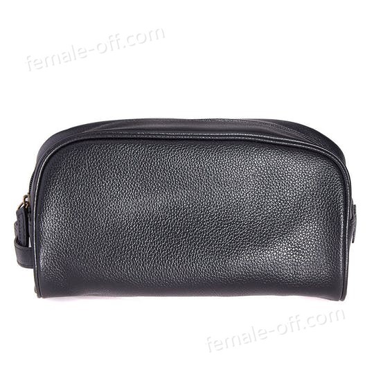 The Best Choice Barbour Leather Wash Bag - -1