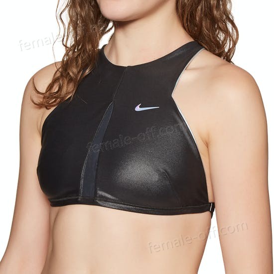 The Best Choice Nike Swim Flash Reversible Crossback Bikini Top - -3