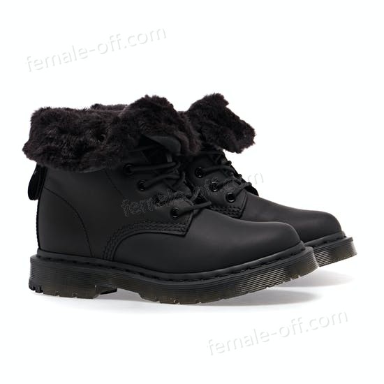The Best Choice Dr Martens 1460 Kolbert Snowplow Waxy Suede Womens Boots - -3
