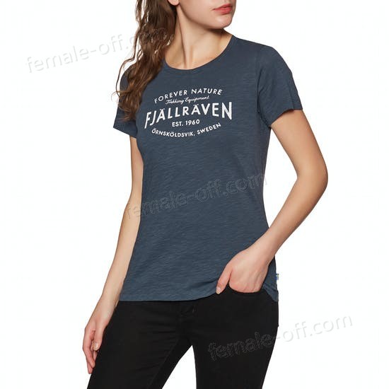 The Best Choice Fjallraven Est. 1960 Womens Short Sleeve T-Shirt - -0