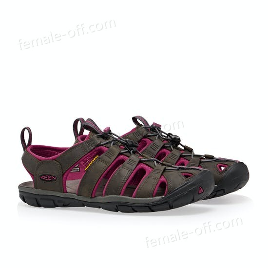 The Best Choice Keen Clearwater CNX Leather Womens Sandals - -3