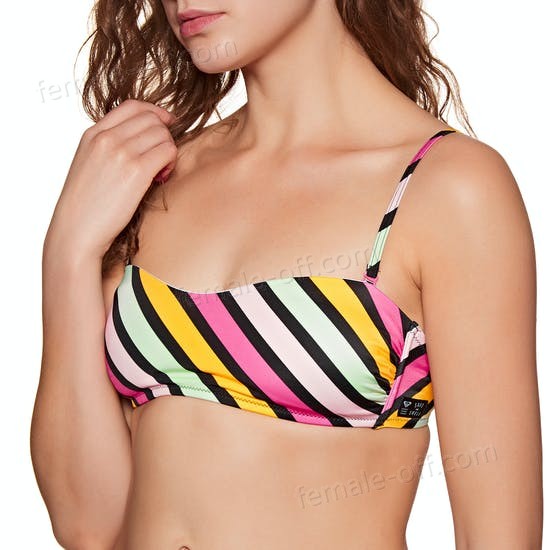 The Best Choice Roxy Pop Surf Bandeau Bikini Top - -3