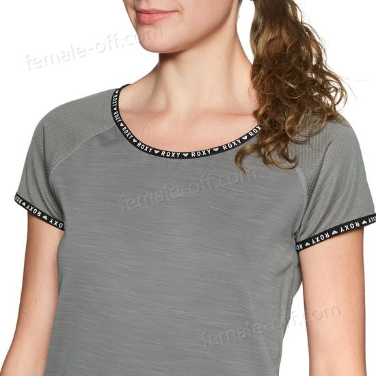 The Best Choice Roxy Young And Beautiful Womens Short Sleeve T-Shirt - -1