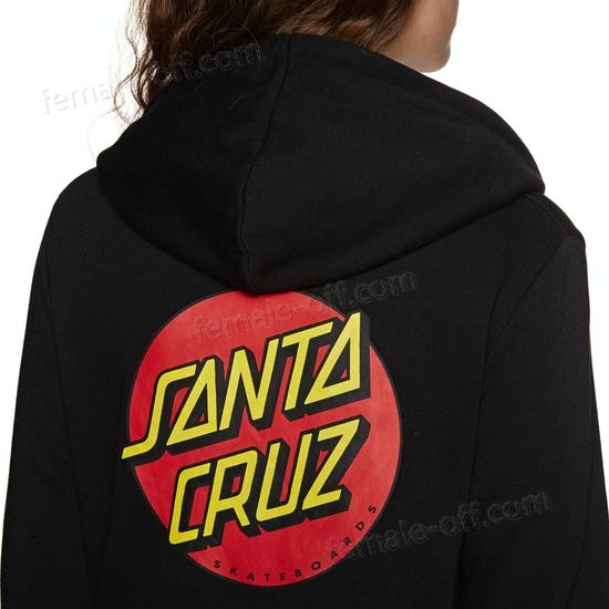 The Best Choice Santa Cruz Classic Dot Womens Pullover Hoody - -1