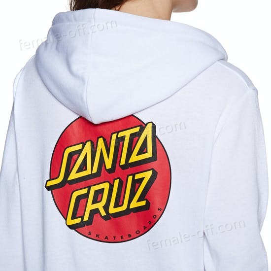 The Best Choice Santa Cruz Classic Dot Womens Pullover Hoody - -1