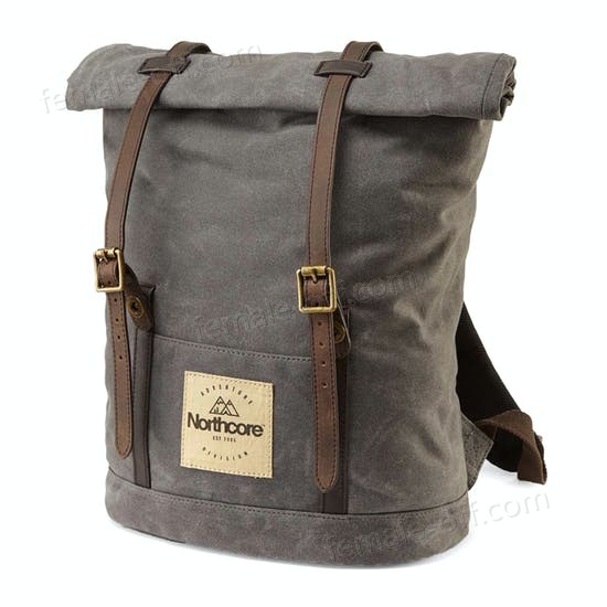 The Best Choice Northcore Waxed Canvas Backpack - -0