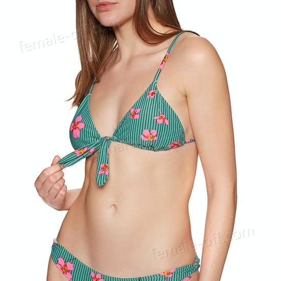 The Best Choice Billabong Seain Green Tide Tri Bikini Top - -0