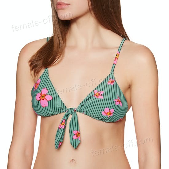 The Best Choice Billabong Seain Green Tide Tri Bikini Top - -2