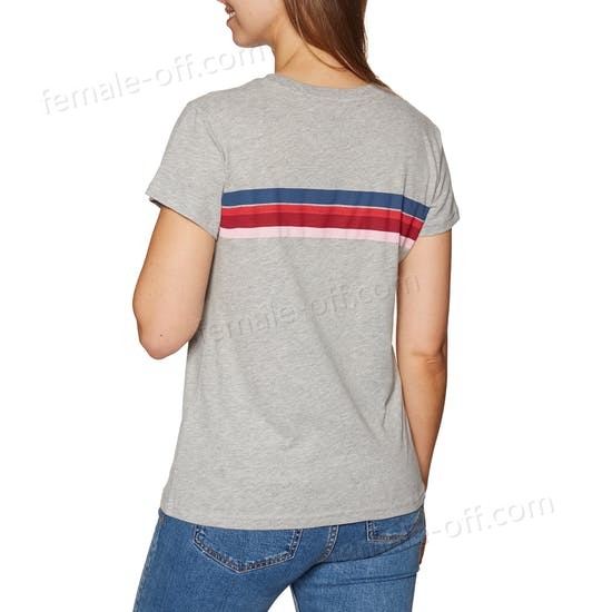 The Best Choice Rip Curl Wetty Stripe Womens Short Sleeve T-Shirt - -1