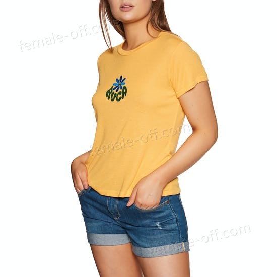 The Best Choice RVCA Happy Days Womens Short Sleeve T-Shirt - The Best Choice RVCA Happy Days Womens Short Sleeve T-Shirt