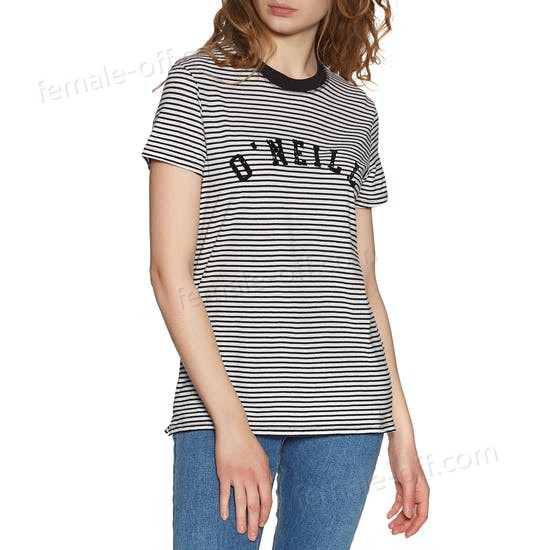 The Best Choice O'Neill Lw Essentials Stripe Womens Short Sleeve T-Shirt - The Best Choice O'Neill Lw Essentials Stripe Womens Short Sleeve T-Shirt
