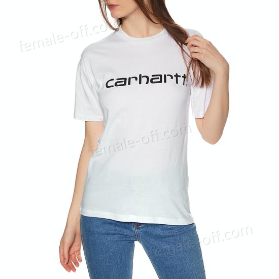 The Best Choice Carhartt Script Womens Short Sleeve T-Shirt - The Best Choice Carhartt Script Womens Short Sleeve T-Shirt