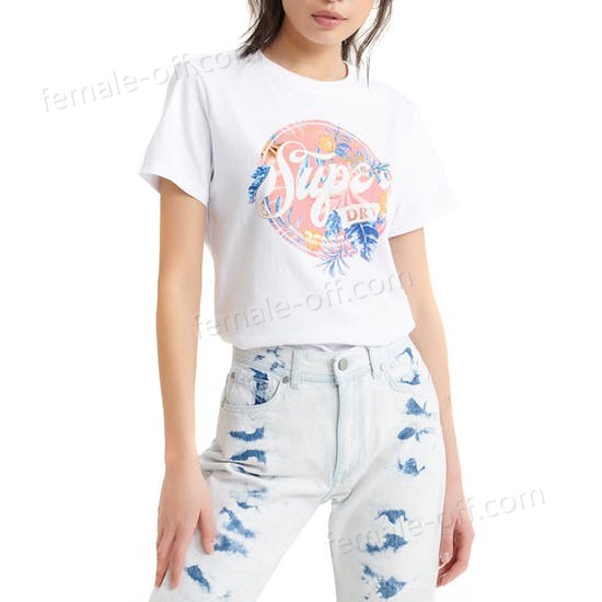 The Best Choice Superdry Soda Tropical Entry Womens Short Sleeve T-Shirt - The Best Choice Superdry Soda Tropical Entry Womens Short Sleeve T-Shirt