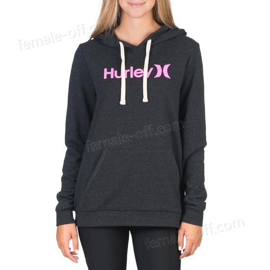 The Best Choice Hurley One And Only Fleece Womens Pullover Hoody - The Best Choice Hurley One And Only Fleece Womens Pullover Hoody