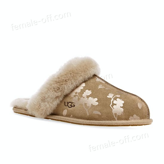 The Best Choice UGG Scuffette II Floral Foil Womens Slippers - The Best Choice UGG Scuffette II Floral Foil Womens Slippers