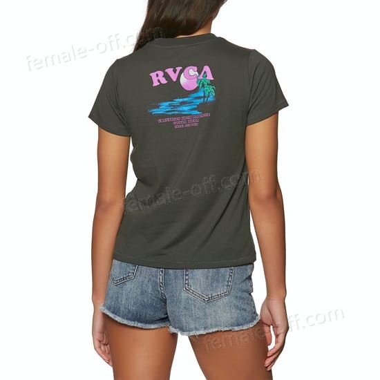 The Best Choice RVCA Postcard Womens Short Sleeve T-Shirt - The Best Choice RVCA Postcard Womens Short Sleeve T-Shirt