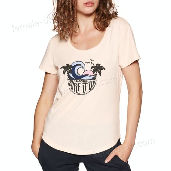 The Best Choice Rip Curl Surf It Up Womens Short Sleeve T-Shirt - The Best Choice Rip Curl Surf It Up Womens Short Sleeve T-Shirt