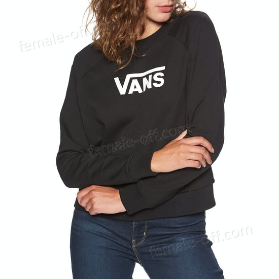 The Best Choice Vans Flying V Boxy Crew Womens Sweater - The Best Choice Vans Flying V Boxy Crew Womens Sweater
