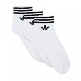 The Best Choice Adidas Originals Trefoil 3 Pack Ankle Fashion Socks
