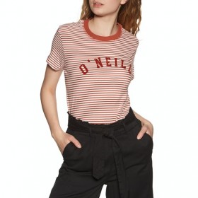 The Best Choice O'Neill Lw Essentials Stripe Womens Short Sleeve T-Shirt