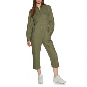 The Best Choice Brixton Melbourne Crop Overall Womens Jumpsuit