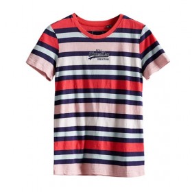 The Best Choice Superdry Micro Stripe Entry Womens Short Sleeve T-Shirt