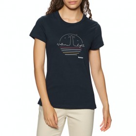 The Best Choice Barbour Auklet Womens Short Sleeve T-Shirt