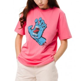 The Best Choice Santa Cruz Screaming Hand Womens Short Sleeve T-Shirt