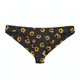 The Best Choice RVCA Sunflower Cheeky Bikini Bottoms