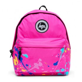 The Best Choice Hype Pink Paint Splatter Backpack
