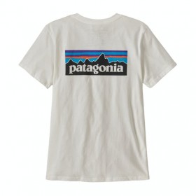 The Best Choice Patagonia P-6 Logo Organic Crew Womens Short Sleeve T-Shirt