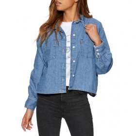 The Best Choice Levi's Zoey Pleat Utility Womens Shirt