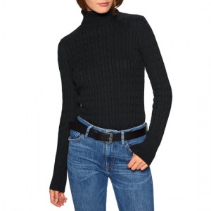 The Best Choice Superdry Croyde Cable Roll Neck Womens Sweater