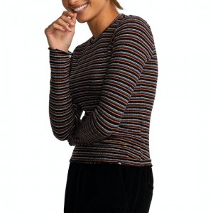 The Best Choice Billabong Seventies Stripes Womens Long Sleeve T-Shirt