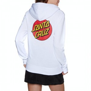 The Best Choice Santa Cruz Classic Dot Womens Pullover Hoody