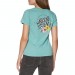 The Best Choice Santa Cruz Floral Dot Womens Short Sleeve T-Shirt - 0
