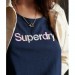 The Best Choice Superdry Swiss Logo Embroidered Classic Womens Tank Vest - 3