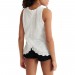 The Best Choice Superdry Lace Mix Womens Tank Vest - 1